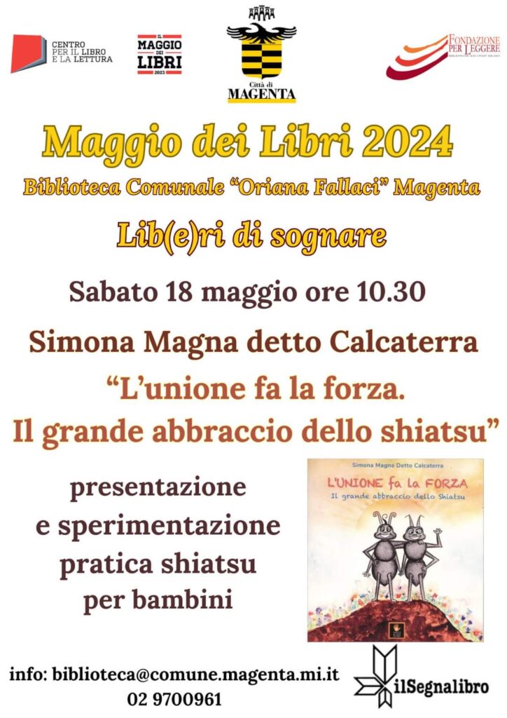 L'unione fa la forza. Il grande abbraccio dello shiatsu