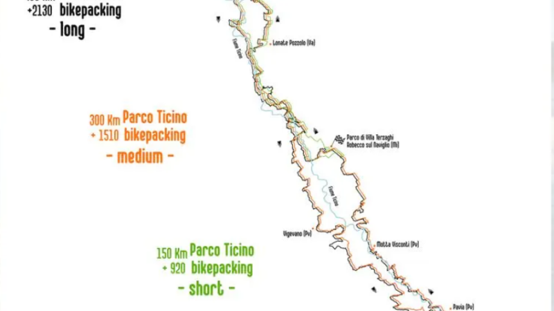 Parco Ticino Bikepacking: un’avventura in bici. Evento sportivo nel fitto palinsesto per il 50° anniversario del parco.