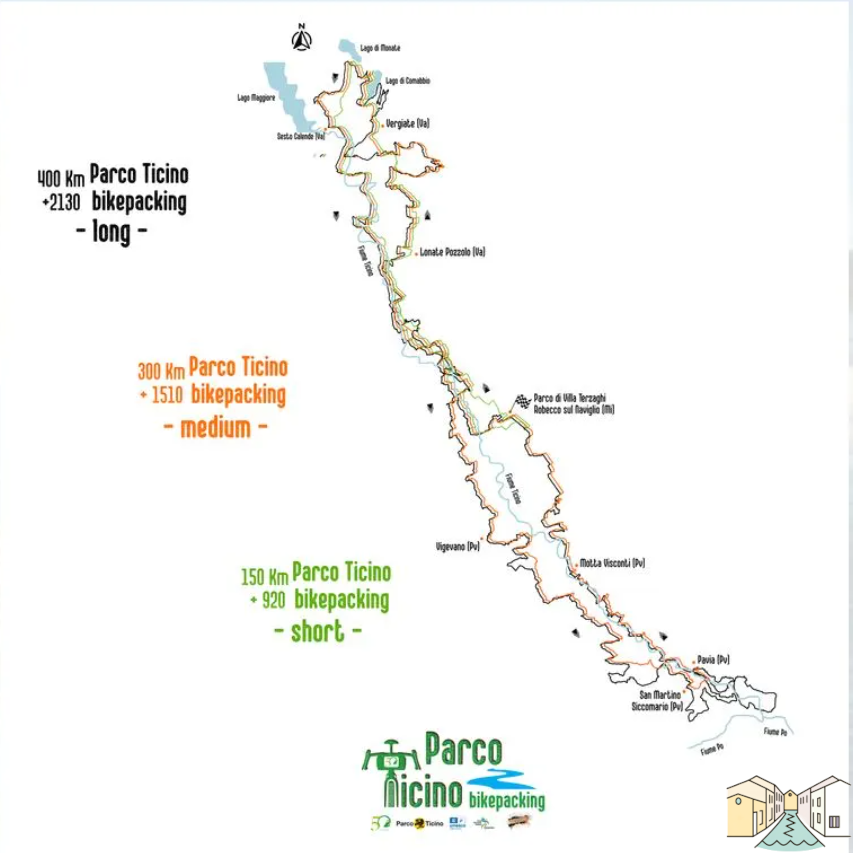 Parco Ticino Bikepacking: un’avventura in bici. Evento sportivo nel fitto palinsesto per il 50° anniversario del parco.