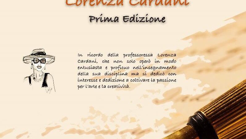 Premio letterario Lorenza Cardani. Prima Edizione