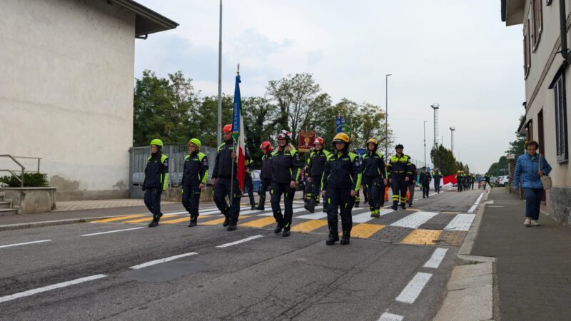 Gruppo Comunale di Protezione Civile di Magenta in festa a Pontevecchio per il santo patrono