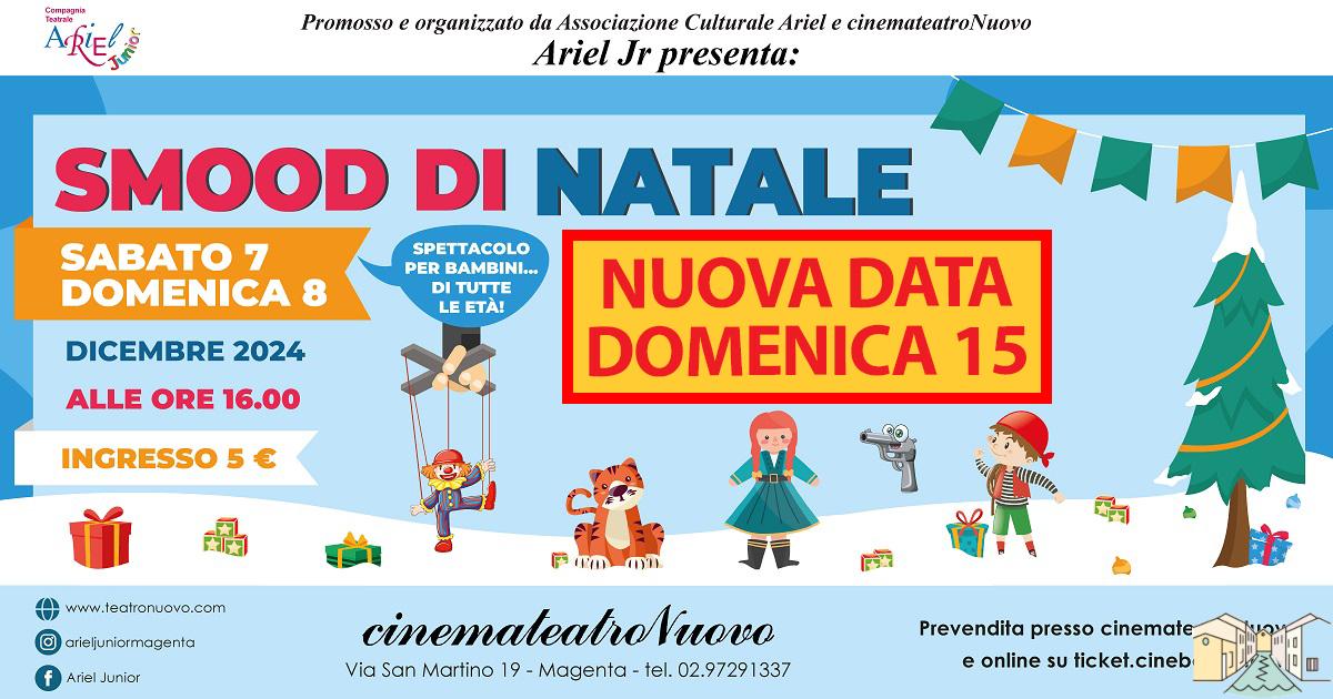 Magenta: spettacolo aggiuntivo per Natale al Cinema Teatro Nuovo